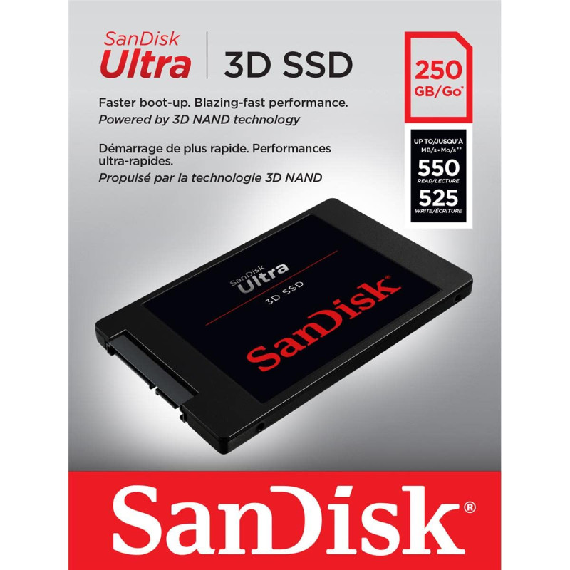 SANDISK 250GB 2.5 Inch SATA III Internal SSD